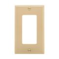 Product Image of Decorator / Gfci Wallplate, Ivory, Decorator Cutout, Nylon, Single- Gang, Standard, Ed Box, 5151V-BOX