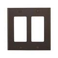 Product Image of Decorator / Gfci Wallplate, Brown, Decorator Cutout, Nylon, Two- Gang, Standard, Ed Box, 5152B-BOX