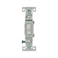 Product Image of Toggle Switch, #14-10 Awg 15A, 120V, Side Wire, Load Type: Motor Control, Fan, 1-Pole, 5221-7W-BU