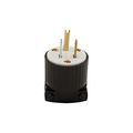 Product Image of Arrow Hart Ultra Grip Straight Blade Plug, #18-12 Awg, 15A, Industrial, 125V, Back Wire, 5266
