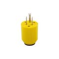 Product Image of Arrow Hart Corrosion Resistant Straight Blade Plug, #18-12 Awg 15A, 125V, 5-15P, 2-Pole 3-Wire, 5266NCR