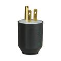 Product Image of Arrow Hart Auto Grip Straight Blade Plug, #18-12 Awg 15A, 125V, BackWire, 5-15P, 2-Pole 3-Wire, 5266NHG