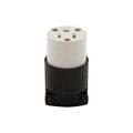 Product Image of Arrow Hart Ultra Grip Straight Blade Connector, #18-12 Awg, 15A, Industrial, 125V, Back Wire, 5269