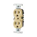 Product Image of Residential Grade Duplex Receptacle, #10 Awg 15A, 125V, Side Wire, Ivory, Duplex, Retail Box, 5270V-SP