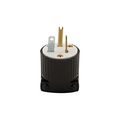 Product Image of Arrow Hart Ultra Grip Straight Blade Plug, #16-12 Awg, 20A, Industrial, 125V, Back Wire, 5366