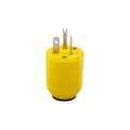 Product Image of Arrow Hart Corrosion Resistant Straight Blade Plug, #16-12 Awg 20A 125V, 5-20P, 2-Pole 3-Wire, 5366NCR
