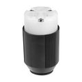 Product Image of Arrow Hart Auto Grip Straight Blade Connector, #16-12 Awg 20A, 125V, 5-20R, 2-Pole 3-Wire, Screw, 5369N