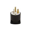 Product Image of Arrow Hart Ultra Grip Straight Blade Plug, #18-12 Awg, 20A, Industrial, 250V, Back Wire, 5466