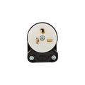 Product Image of Arrow Hart Ultra Grip Straight Blade Angled Plug, #16-12 Awg 20A, 250V, 6-20P, 2-Pole 3-Wire, 5466AN