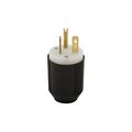 Product Image of Arrow Hart Auto Grip Straight Blade Plug, #18-12 Awg 20A, 250V, 6-20P, 2-Pole 3-Wire, 0.33-0.66", 5466N