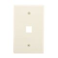 Product Image of Modular Wallplate, 1 Port Modular, Midsize, La, 5510LA-MSP