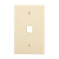 Product Image of Modular Wallplate, 1 Port Modular, Midsize, Iv, 5510V-MSP