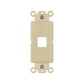 Product Image of Modular Mounting Strap, 1-Port, Ivory, Flush Mount Modular, 110 Style, 5521-5EV