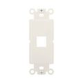 Product Image of Modular Mounting Strap, 1-Port, Residential Communications, Flush Mount Modular, 110 Style, 5521-5EW