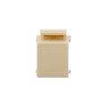 Product Image of Modular Jacks & Adapters, Blank Insert, Residential Data & Connectivity, Snap-In, Ivory, 5550-5EV