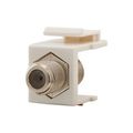 Product Image of Modular Jacks & Adapters, Coax Type F Insert Adapter, Video, Snap-In, Rg-6, 5552-5EW