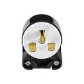 Product Image of Straight Blade Angled Plug, #18-12 Awg 15A, 250V w/ Thermoplastic Housing, 6-15P, 2-Pole 3-Wire, 5666AN