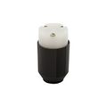 Product Image of Arrow Hart Auto Grip Straight Blade Connector, #18-12 Awg 15A, 250V, 6-15R, 2-Pole 3-Wire, 5669N