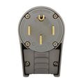Product Image of Arrow HartAngled Plug, #12-4Awg 50A, Range & Dryer, 125/250V, Gray, 14-50P, 3-Pole, 4-Wire, 5752AN