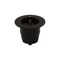 Product Image of Arrow Hart Straight Blade Flanged Inlet, #14 Awg 20A, 125V, 5-20P, 2-Pole 3-Wire, Clamp, 5778C