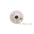 Product Image of Lampholder, 3.25" Box Mounting, Keyless Switch, Pull Chain, #14 -10 Awg, Porcelain, 250V, 660W, 659-SP