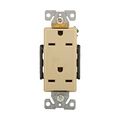 Product Image of Arrow Hart Extra Heavy-Duty Industrial Duplex Receptacle, #14-10 Awg 15A, 250V, 6-15R, Duplex, 6662W