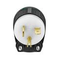 Product Image of Arrow Hart Safety Grip Straight Blade Angled Plug, #18-12 Awg 20A 125V, 2-Pole 3-Wire, 1-1/2", 6765HG