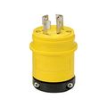 Product Image of Severe Duty Locking Plug, #18-10 Awg, 20A, 120/208V, Yellow, Black, 4-Pole, 4-Wire, 7411PY