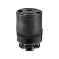 Product Image of Safety Grip Locking Connector, 15A, Industrial, 125V, Black, Auto Grip, Ml1, 2-Pole, 2-Wire, 7464N