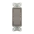 Product Image of Standard Grade Switch, Auto-Grounding #14-12 Awg 15A, 120/277V, Gray, Motor Control, Fan, 1-Pole, 7501-9GY