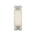 Product Image of Standard Grade Switch, Auto-Grounding, #14-12 Awg 15A 120/277V, Motor Control, Fan, Light Almond, 7503-9LA