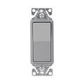Product Image of Standard Grade Switch, Box, #14-12 Awg 15A, 120/277V, Gray, Motor Control, Fan, 3-Way 627873, 7503GY-BOX