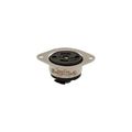 Product Image of Safety Grip Locking Flanged Outlet, #16-12 Awg, 15A, 125V, Black, Midget, Ml2, 2-Pole, 3-Wire, 7596