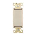 Product Image of Commercial Switch, #14-10 Awg 20A, 120/277V, Light Almond, Motor Control, Fan, 1-Pole 647604, 7621LA-BOX