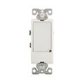 Product Image of Full Led Nightlight, Dimmable, #14-12 Awg, 15A, Flush Mount, 120V, Back & Side Wiring, White, 7737W-BOX