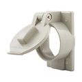Product Image of Lift Lid Cover, Self-Closing, Used w/ 50A Locking, Surface Mount, Gray Receptacle, Wet, 1-Gang, 7788GY