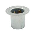 Product Image of Locking Flanged Inlet, 50A, Industrial, 600 Vac, 250Vdc, Steel, 3-Pole, 4-Wire, Grounding, 7958