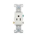 Product Image of Commercial Specification Grade Single Receptacle, #14-10 Awg, 15A, 125V, SideWire, White, Pvc, 817W-BOX