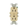 Product Image of Commercial Grade Duplex Receptacle, #14-10 Awg 15A, 125V, SideWire, Ivory, Duplex, Screw, 827V-BOX