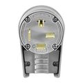Product Image of Arrow HartAngled Plug, #12-4Awg 50A, Range & Dryer, 250V, Gray, 15-50P, 3-Pole, 4-Wire, 8452AN