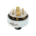 Product Image of Safety Grip Locking Plug, Stand-Alone Box Packaging, 20A, 120/208V, Armored, 4-Pole, 4-Wire, 876-BOX