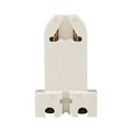Product Image of Lampholder, Flush Or Surface Mounting, Medium Bi-Pin Base, White, Fluorescent Lamp, 600V, 660W, 924W-BOX