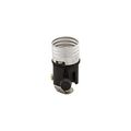 Product Image of Lampholder, Lamp Stem Mounting, Ips Bracket, Turn Knob, Medium Base, Brass, Aluminum, 3-Way, 926-BOX