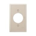 Product Image of Power Outlet & Locking Wallplate, Stainless Steel, 1.59" Hole Cutout, Stainless Steel, 1-Gang1, 93111-BOX1