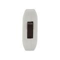 Product Image of Commercial Switch, Switch, 3A, Surface, 120V, Feed-Through, Cord, White, Cord, Polycarbonate, 933W-BOX