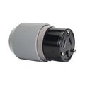 Product Image of Arrow Hart Auto Grip Connector, #12-4 Awg 30A, Range & Dryer, 125/250V, 10-30R, 3-Pole, 3-Wire, 9341N