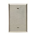 Product Image of Metal Blank Wallplate, Blank, Stainless Steel, Single-Gang, Mid-Size, 93951-BOX