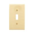 Product Image of Toggle Wallplate, Brass, Toggle Cutout, Brass, Single- Gang, Standard, 94071