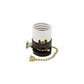 Product Image of Lampholder, Replacement, Pull Chain, Medium Base, Phenolic, 250V, 250W 491696, 962-BOX