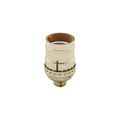 Product Image of Lampholder, Lamp Stem Mounting, Keyless Switch, Medium Base, Brass, Aluminum, 250V, 660W 295003, 975ABD-BOX